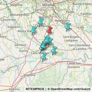 Mappa Via Carcano, 27100 Pavia PV, Italia (7.95417)