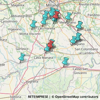 Mappa Via Carcano, 27100 Pavia PV, Italia (17.1735)