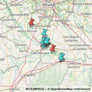 Mappa Via Carcano, 27100 Pavia PV, Italia (6.84818)