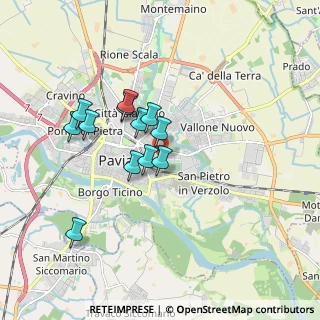 Mappa Via Carcano, 27100 Pavia PV, Italia (1.44833)