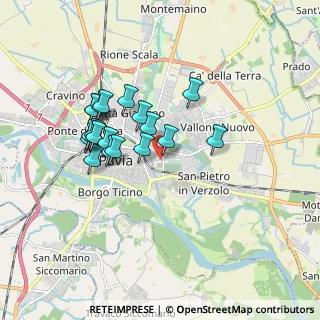 Mappa Via Carcano, 27100 Pavia PV, Italia (1.547)