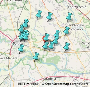 Mappa Via Mazzini, 27010 Albuzzano PV, Italia (6.903)