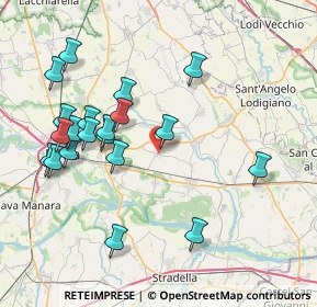 Mappa Via Mazzini, 27010 Albuzzano PV, Italia (8.2855)