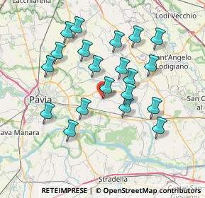 Mappa Via Mazzini, 27010 Albuzzano PV, Italia (6.963)