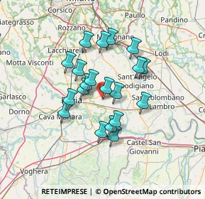 Mappa Via Mazzini, 27010 Albuzzano PV, Italia (10.8455)