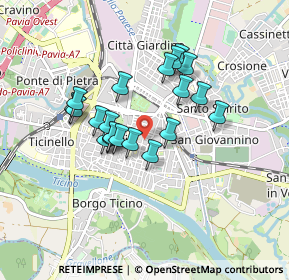 Mappa Via Defendente Sacchi, 27100 Pavia PV, Italia (0.7015)