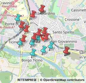 Mappa Via Defendente Sacchi, 27100 Pavia PV, Italia (0.838)