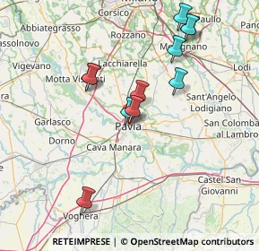 Mappa Via Defendente Sacchi, 27100 Pavia PV, Italia (14.58)