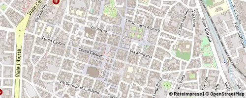 Mappa Pavia