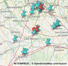 Mappa Via Folla di Sotto, 27100 Pavia PV, Italia (17.5735)