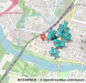 Mappa Via Folla di Sotto, 27100 Pavia PV, Italia (0.353)