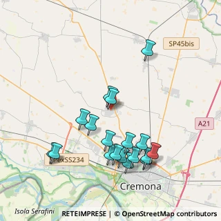 Mappa Via XXIV Maggio, 26022 Castelverde CR, Italia (4.08111)