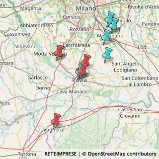 Mappa Via Calatafimi, 27100 Pavia PV, Italia (14.60818)