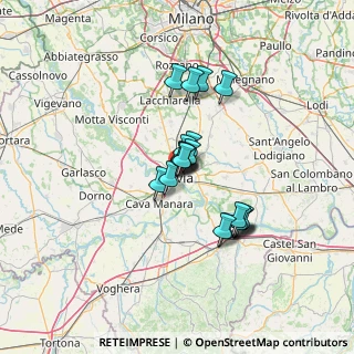 Mappa Via Calatafimi, 27100 Pavia PV, Italia (9.6085)