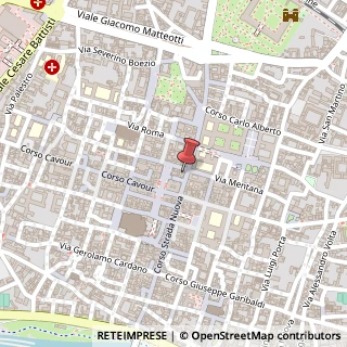 Mappa Corso Strada Nuova, 98, 27100 Pavia, Pavia (Lombardia)