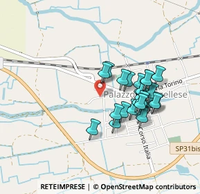 Mappa Viale San Caio, 13040 Palazzolo Vercellese VC, Italia (0.38)