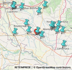 Mappa Via Marzabotto, 37045 Legnago VR, Italia (17.13684)