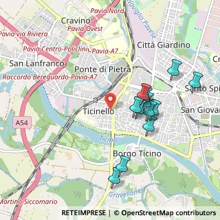 Mappa Via Castelli Eredi, 27100 Pavia PV, Italia (0.9325)