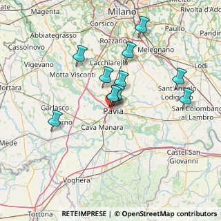 Mappa Via Faccioli Privata, 27100 Pavia PV, Italia (12.42273)
