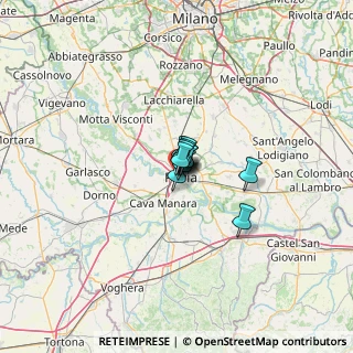 Mappa Via Faccioli Privata, 27100 Pavia PV, Italia (3.58364)
