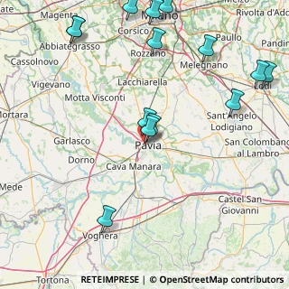 Mappa Via Castelli Eredi, 27100 Pavia PV, Italia (21.37643)