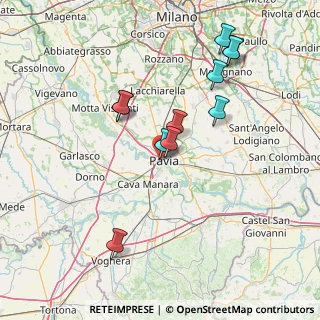 Mappa Via Castelli Eredi, 27100 Pavia PV, Italia (14.71273)
