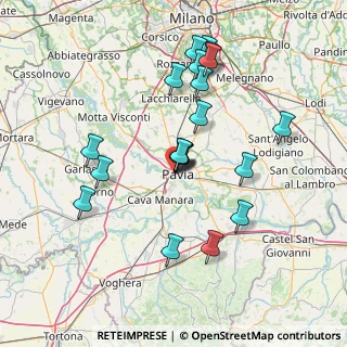 Mappa Via Faccioli Privata, 27100 Pavia PV, Italia (14.278)