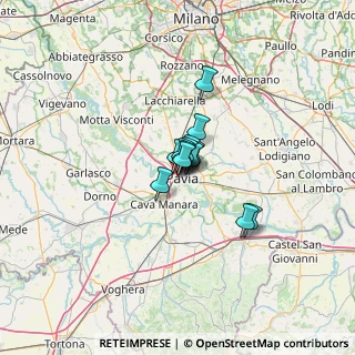 Mappa Via Castelli Eredi, 27100 Pavia PV, Italia (5.50308)