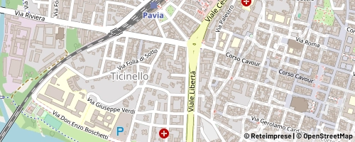 Mappa Pavia