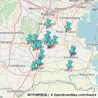 Mappa Via M. Molini, 35023 Bagnoli di Sopra PD, Italia (11.98941)