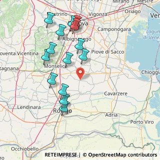 Mappa Via M. Molini, 35023 Bagnoli di Sopra PD, Italia (16.416)