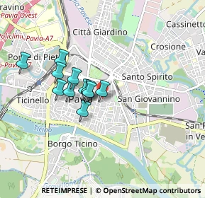 Mappa Via Lazzaro Spallanzani, 27100 Pavia PV, Italia (0.66083)
