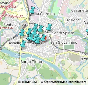 Mappa Via Lazzaro Spallanzani, 27100 Pavia PV, Italia (0.72)