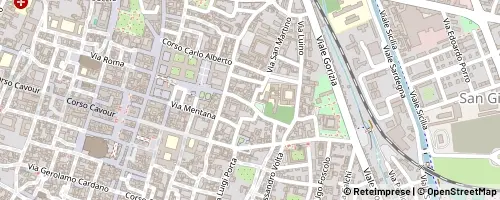 Mappa Pavia