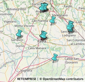 Mappa Via Lazzaro Spallanzani, 27100 Pavia PV, Italia (14.9445)