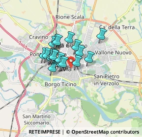 Mappa Via Lazzaro Spallanzani, 27100 Pavia PV, Italia (1.1)