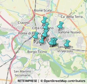 Mappa Via Lazzaro Spallanzani, 27100 Pavia PV, Italia (0.95818)
