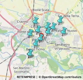 Mappa Via Lazzaro Spallanzani, 27100 Pavia PV, Italia (1.32083)