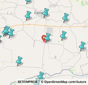 Mappa Piazza Unità D'Italia, 35023 Bagnoli di Sopra PD, Italia (6.7925)