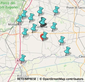 Mappa Piazza Unità D'Italia, 35023 Bagnoli di Sopra PD, Italia (7.09353)