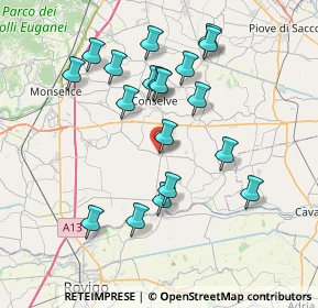 Mappa Piazza Unità D'Italia, 35023 Bagnoli di Sopra PD, Italia (7.34)