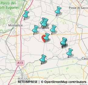 Mappa Piazza Unità D'Italia, 35023 Bagnoli di Sopra PD, Italia (6.49286)