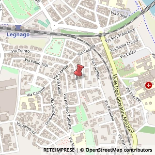 Mappa Via Sammicheli, 12, 37045 Legnago, Verona (Veneto)