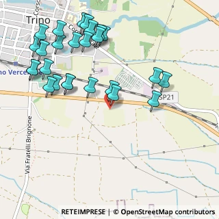 Mappa SS 31BIS, 13039 Trino VC (0.61111)
