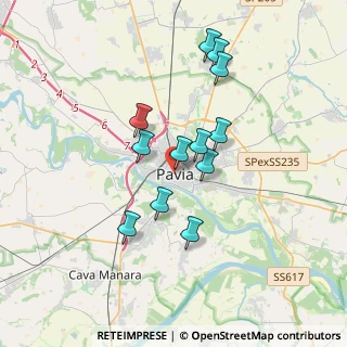 Mappa Via 20 Settembre, 27100 Pavia PV, Italia (3.01333)