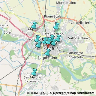 Mappa Via 20 Settembre, 27100 Pavia PV, Italia (1.08182)