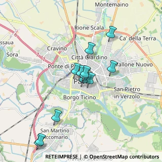 Mappa Vicolo Novaria, 27100 Pavia PV, Italia (1.53)