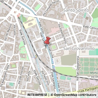 Mappa Viale sardegna 114, 27100 Pavia, Pavia (Lombardia)