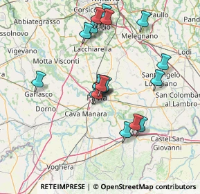 Mappa Viale Sicilia, 27100 Pavia PV, Italia (12.836)