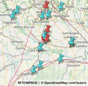 Mappa Viale Sicilia, 27100 Pavia PV, Italia (15.66188)